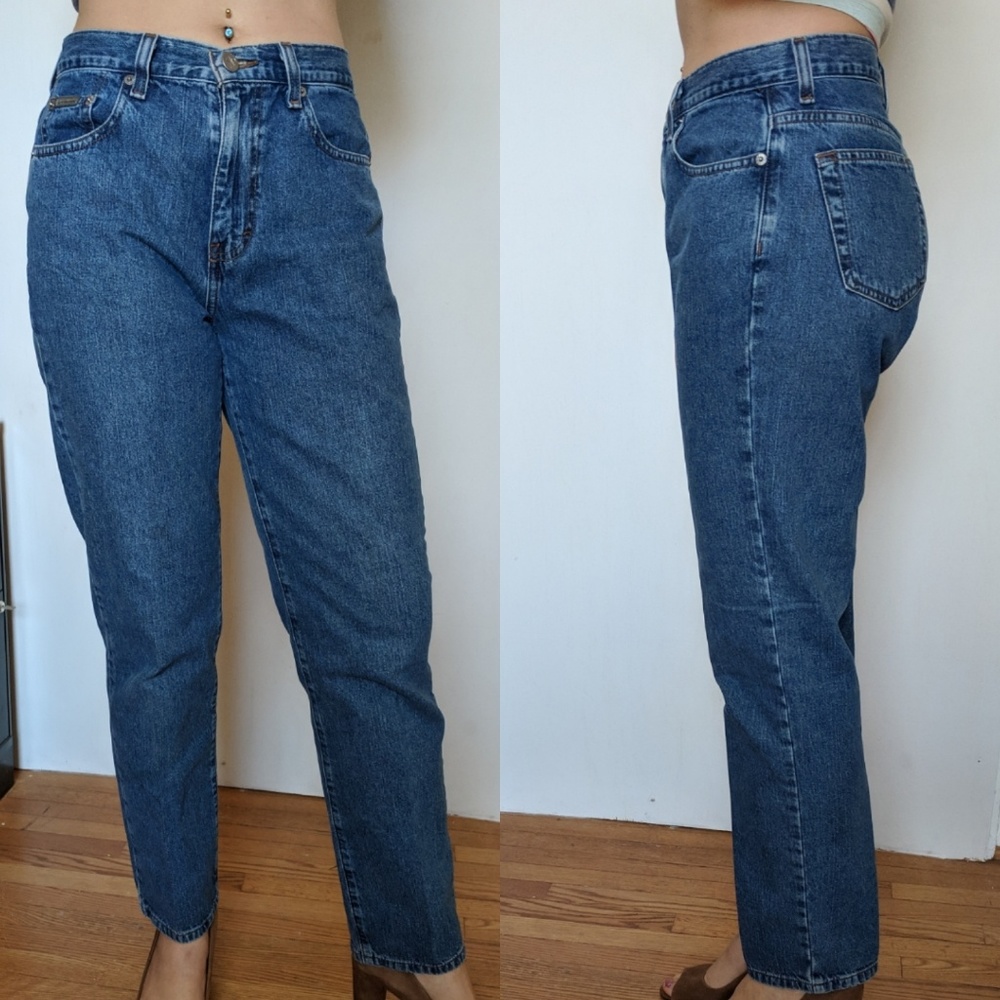 Vintage Calvin Klein Easy Fit High Rise Mom Jeans